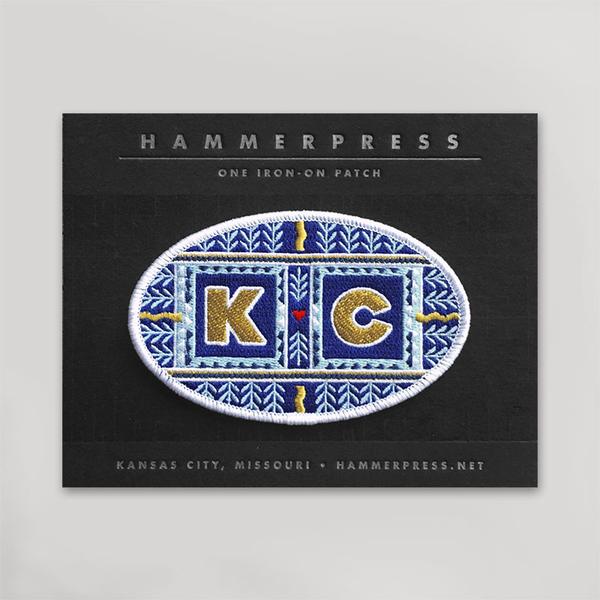 KC Embroidered Patch