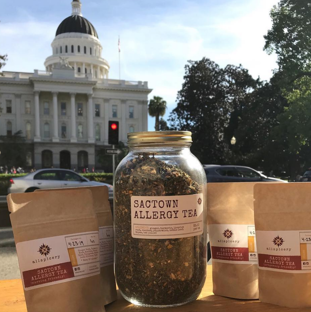 Sactown Allergy Tea
