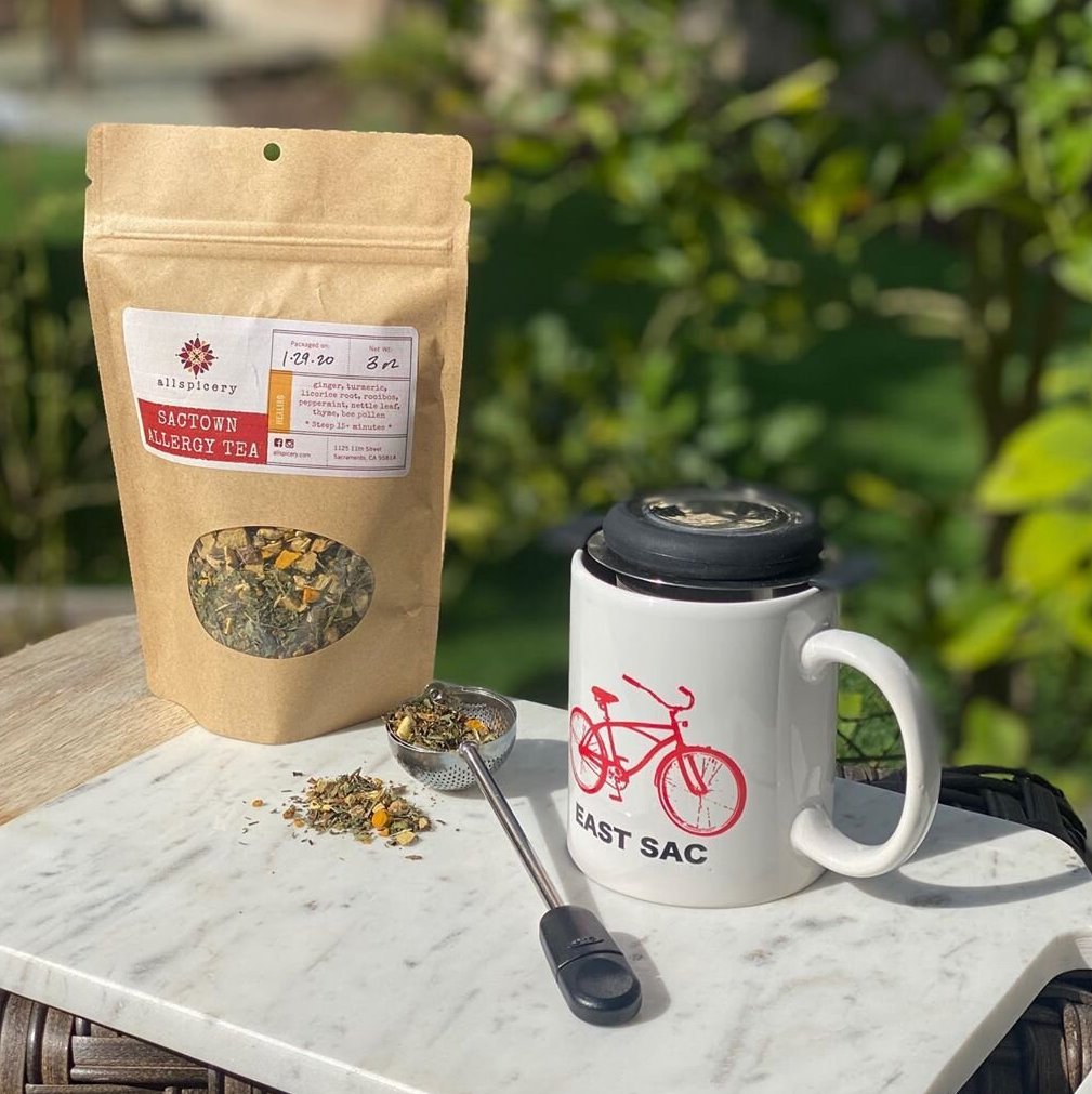Sactown Allergy Tea