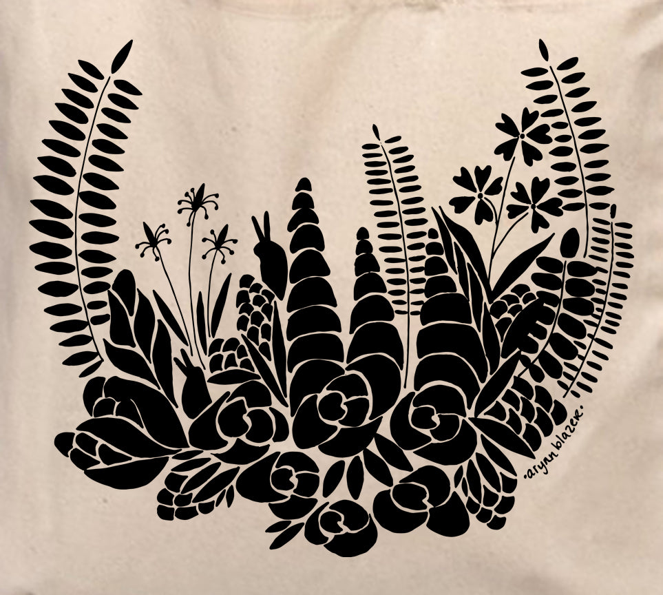 Tote Bag with Art by Arynn Blazer